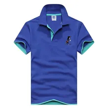 2018 Brand New Men s Polo Shirt Men Cotton Short Sleeve shirt sportspolo jerseys golftennis Plus