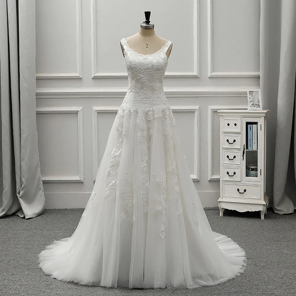 Fansmile Тюль Mariage Vestido De Noiva «русалка» свадебное платье 2019 под заказ плюс размер Свадебный платья платье FSM-468M