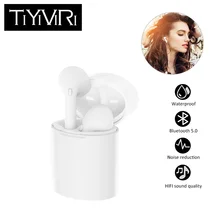 Wireless Headphones 5.0 Earbuds Bluetooth Earphone Waterproof Headset Microphone with Charging Box for Xiaomi Android Phone цена Wireless Headphones 5.0 Earbuds Bluetooth Earphone Waterproof Headset Microphone with Charging Box for Xiaomi Android Phone цены онлайн