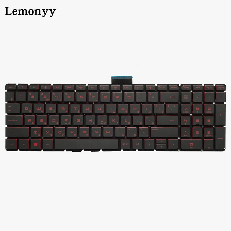  Russian Backlit Keyboard for HP Omen 17-W000 17-W100 17-W200 17t-w000 17t-w100 17t-w200 17-w001la 1