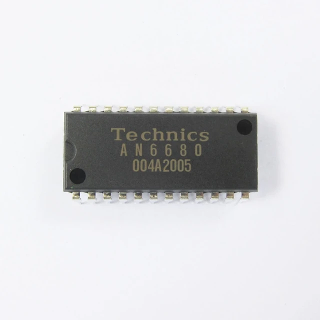 TECHNICS IC チップセット6個 AN6675 /6個AN6680 Technics AN6680 IC Linear Control chip for SL-1200 SL-1210 series