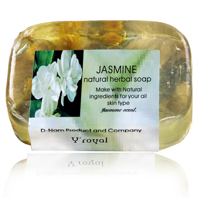 2016 Jasmine Essential oil pure natural handmade soap whitening skin moisturizing The cleansing