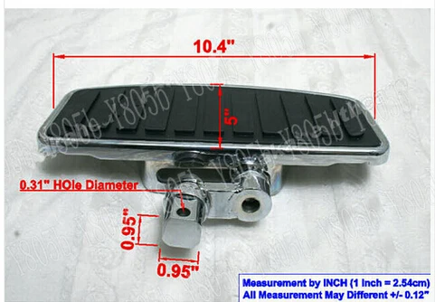 Передние Подножки мотоцикла для Honda Shadow VT 400 750 1100|floorboards for motorcycles|motorcycle floorboardshonda