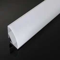PCB: 21 мм, размер W42MMxH24MM светодиодный алюминиевый алюминия chanel радиатора чехол для двухрядные светодиодные Рубан с подсветкой бар 12 В 100