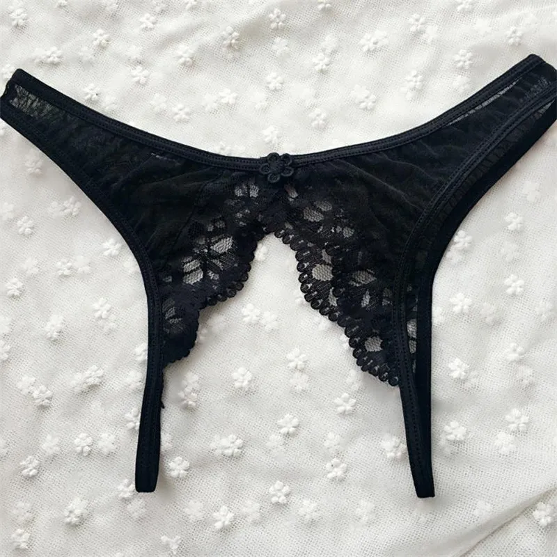 Sexy Women Thongs V-String Panties Lingerie Underwear Lace G-String Underwear11