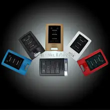 Angelguoguo автомобиля refiting ключа автомобиля ABS В виде ракушки ключ чехол сумка для Cadillac SLS SRX XTS CTS