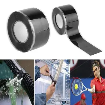 

3M Heat-Resistant Waterproof Black Silicone Repair Tape Rescue Self Adhesive Fusing Wire Tools Hose Pipe Useful Strong Pipeline