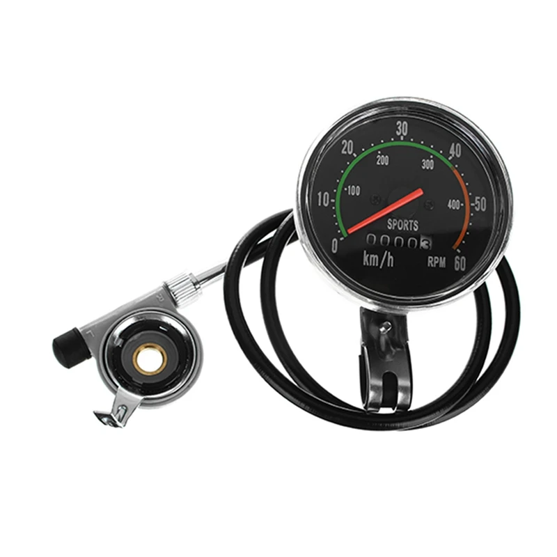 Actualizado 80cc 2 tiempos motorizado bicicleta Motor Kit con velocímetro Negro bajo ruido baja vibración Heavy Metal