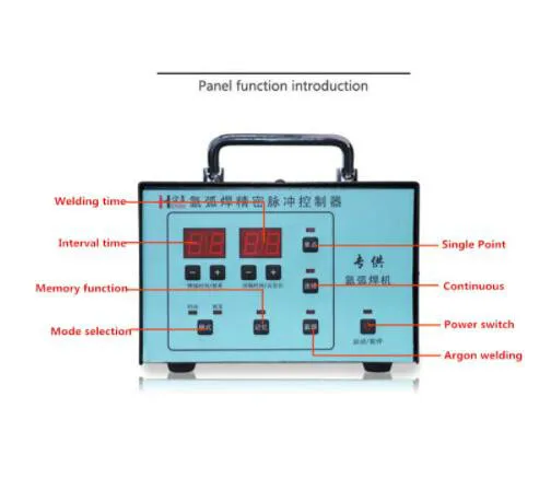 220 В точность сварки TIG импульсный контроллер времени импульсный контроллер аргонно-дуговой сварочный аппарат модифицированный аппарат холодной сварки