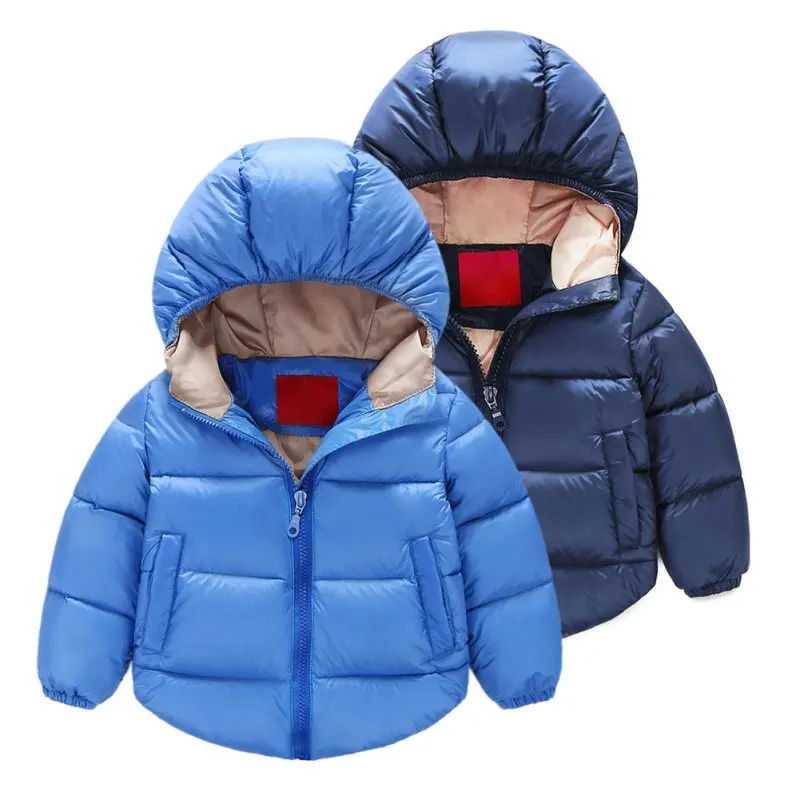 

4-24M Infants Babys Boys Girls Winter Warm Hooded Coat Outerwear Snowsuit Jacket
