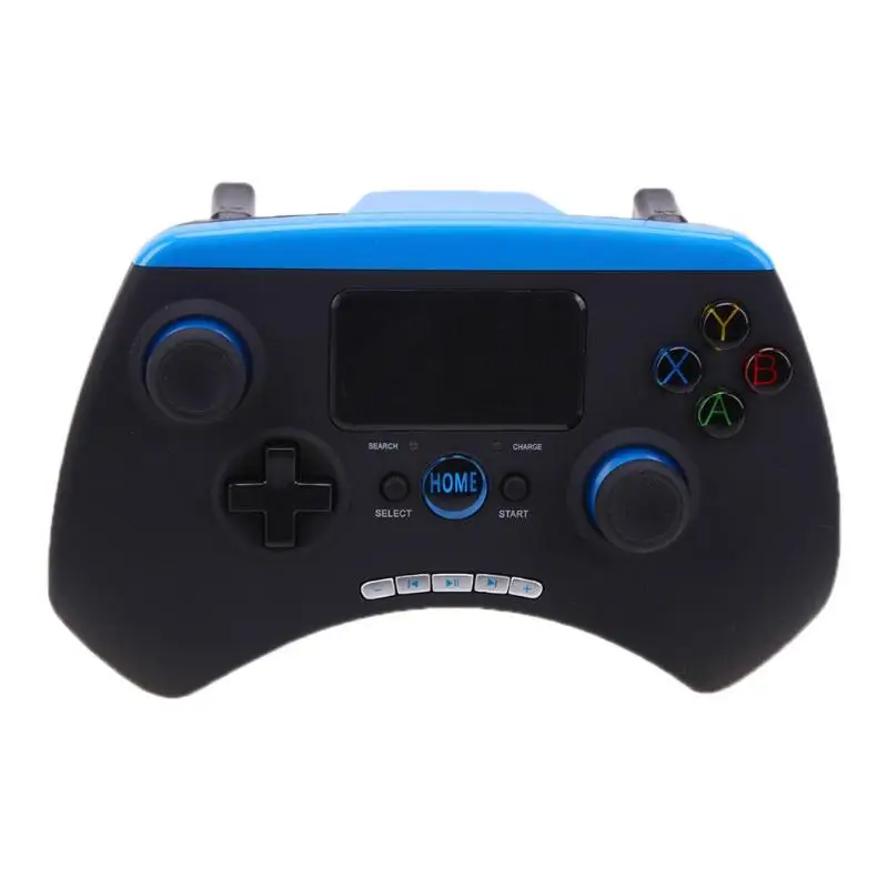 Blue Bluetooth игровой контроллер с тачпадом Поддержка Android iOS PC 164X135X65 мм 380 мАч черный красный черный синий игровой контроллер - Цвет: Blue
