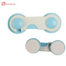 10 шт./компл., 2 цвета, высококачественный детский ящик, безопасный детский замок, детский пластиковый шкаф, шкаф гардероб дверь, холодильник