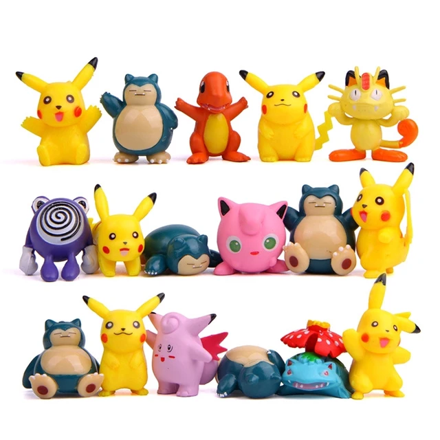 17 pcs set alola vulpix kawaii pikachu dolls for kids children christmas vulpix