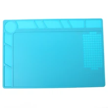 Теплоизоляционный силиконовый коврик Настольный коврик паяльная ремонтная станция техническое обслуживание платформы-L057 горячий