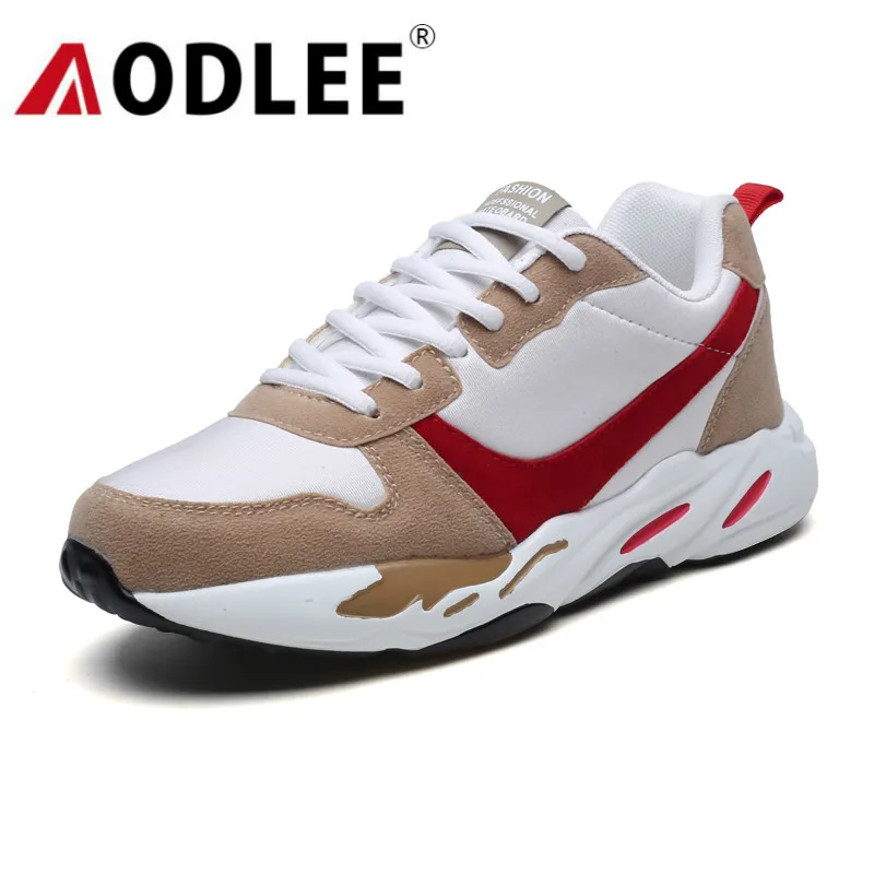 

AODLEE 2019 Fashion Mens Shoes Casual Sneakers for Men Casual Leather Shoes Men Trainers shoes Breathable tenis masculino adulto
