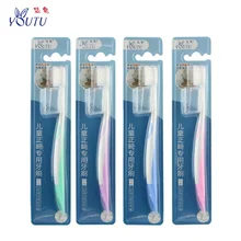 Высокое качество Подростковая детская вогнутая Ортодонтическая зубная щетка мягкие волосы маленькая головка u-образные зубные скобы специальная зубная щетка