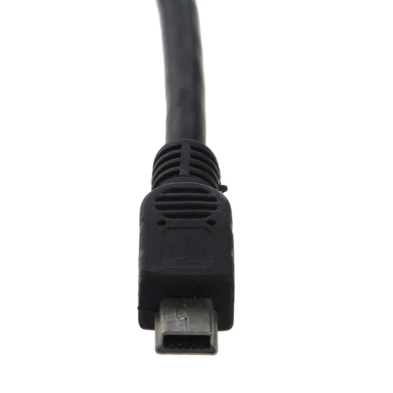 Micro USB 5 Pin B Male To Mini USB 5 Pin Male Data Adapter Converter Cable Cord