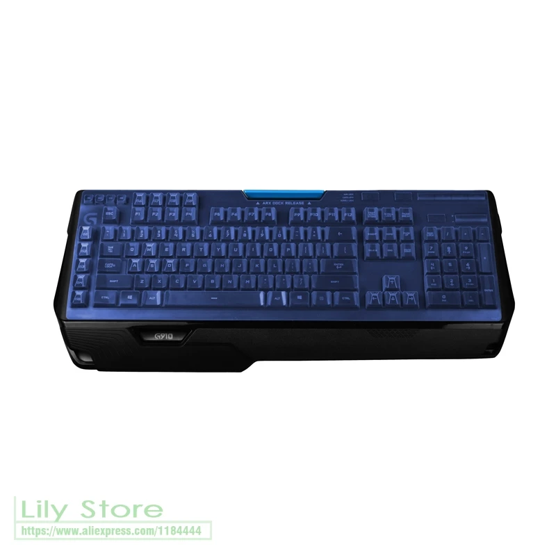 Для проводной механической клавиатуры logitech G910 с защитой от пыли и яркой подсветкой - Цвет: blue