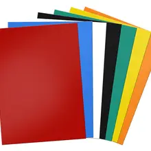 5 шт. разные цвета резиновый магнит гибкий магнитный лист А4 Размер 0,5 мм бумажные магнитные наклейки магнит на холодильник