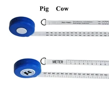 2 шт. оценка лошадь пони свинья рогатый скот вес ленты вес пони линейка руководство 2,5 м длина обхват ветеринарное оборудование сельского хозяйства