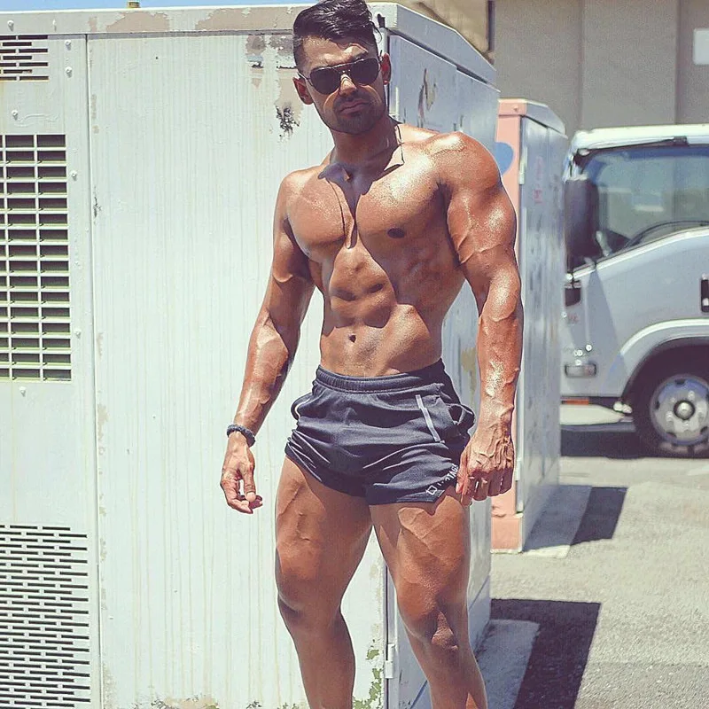 Men Shorts Fitness Casual Gym Shorts (10)