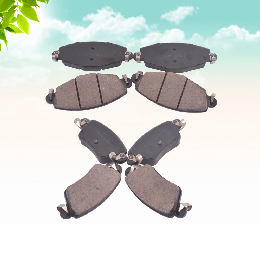 

CAPQX For Luxgen SUV 7 Front + Rear Brake Pad (Disc Brake) Pad Kit TD-5127 TD-5128