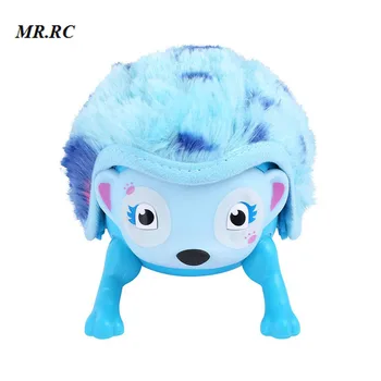 

Kids Hedgehog Shaped Electronic Cute Pet Touch Toy with Hedgehog Roll Induction Interactive Educational Toys for Boys Girls Gift