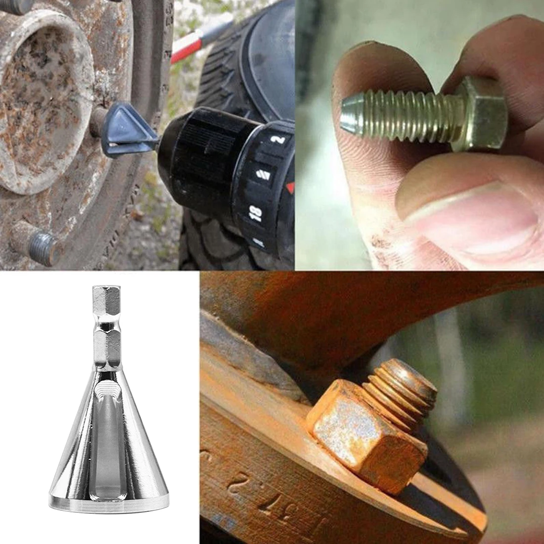 Stainless Steel Remove Burr Tools Drill Chuck Deburring External Chamfer Tool  for Chuck Drill Bit Hand Tools