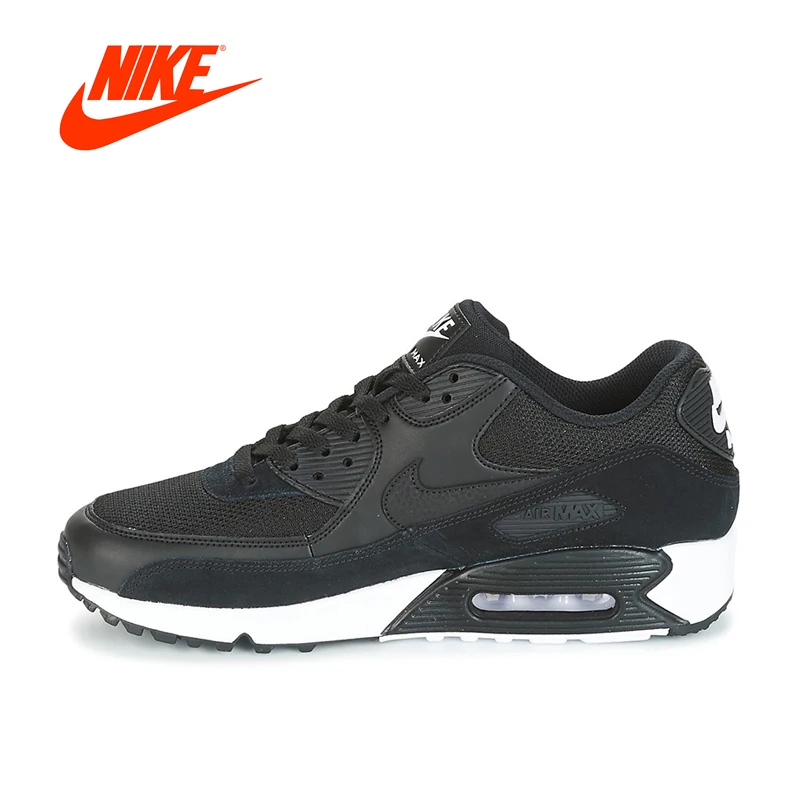 Authentic Nike AIR MAX 90 ESSENTIAL Men's Breathable Running shoes Sports Sneakers Outdoor Comfortable Athletic Good