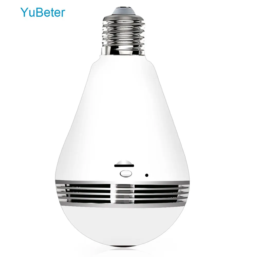 Беспроводная камера YuBeter 360 Wifi лампа с лампочкой для домашней безопасности HD