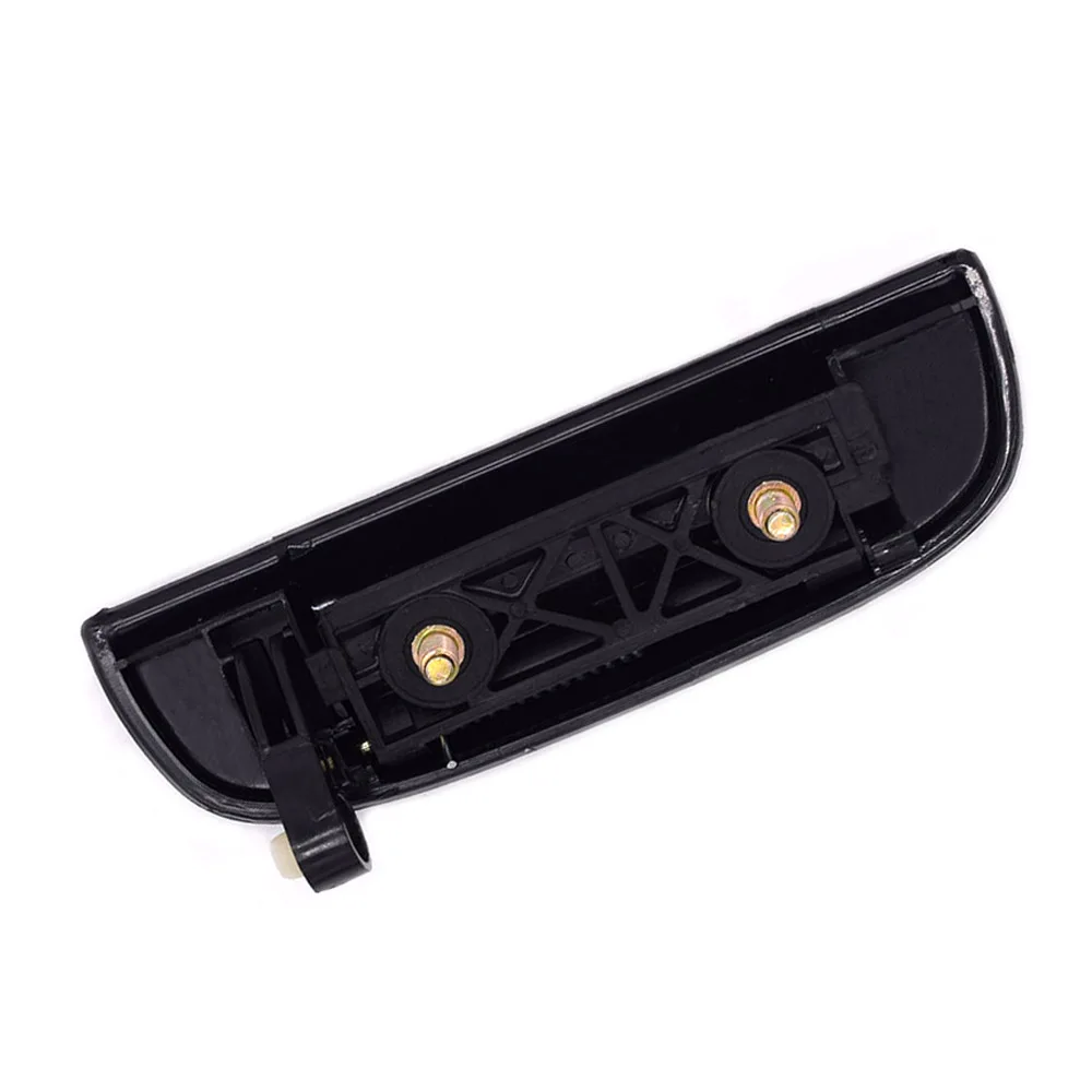 front right black door handle