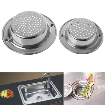 

Hand-held Sink Strainer Garbage Catcher Cover Stainless Steel Filter Net For Kitchen Bathroom X7YD