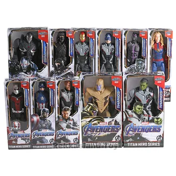 

Marvel Avengers 4 Endgame Antman Ronin Iron Man Thor Captain Marvel Hulk Titan Hero Series Action Figure Toy