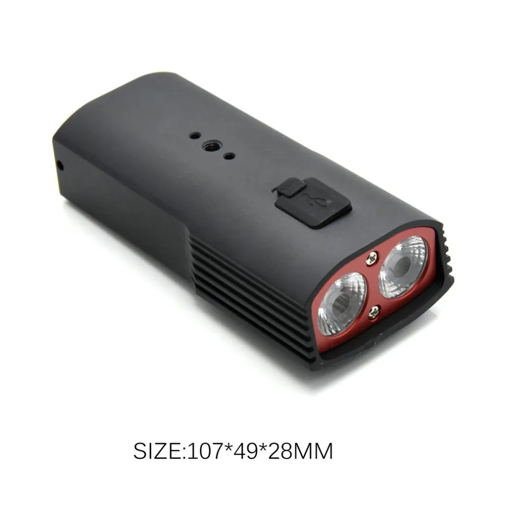 Soshine TB1 велосипед Перезаряжаемые фонарик 1100LM светодио дный 4 режима белый с USB