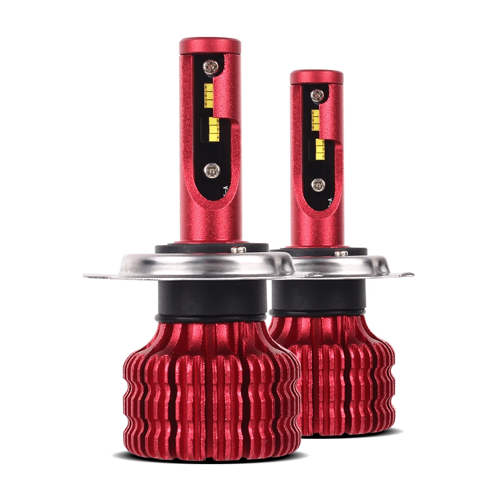 2PCS LED H4 H7 LED Headlight Bulbs Canbus 10000LM/PCS 50W ZES Chip H8 HB4 H1 H11 LED fog Light 12V 24V Hi-Lo Headlamp Car Lights