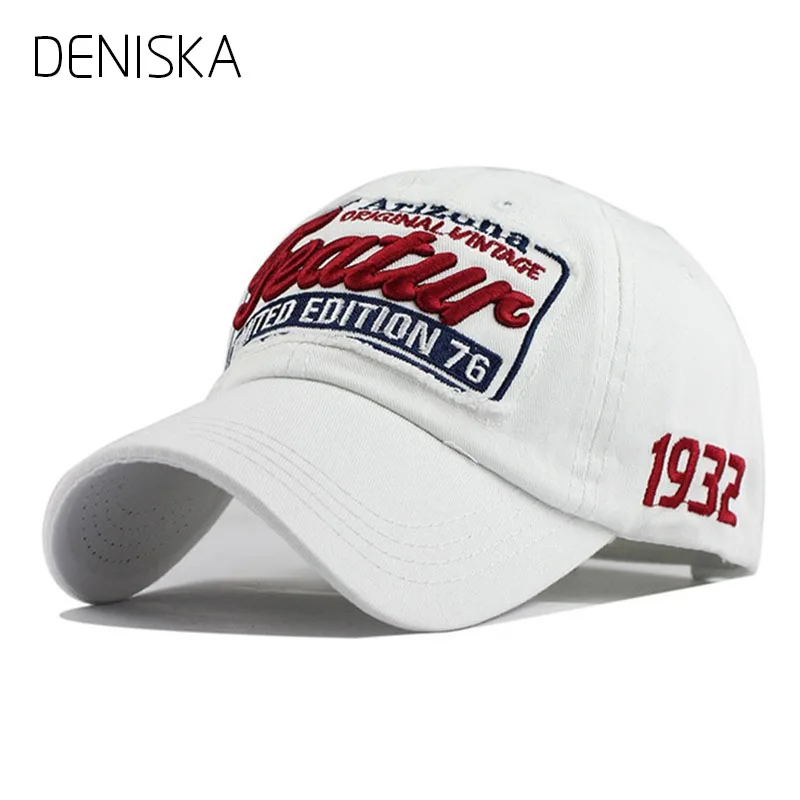 Дениска 2018 хлопок Бейсбол Кепки Для мужчин Повседневное Snapback шляпа для женщин