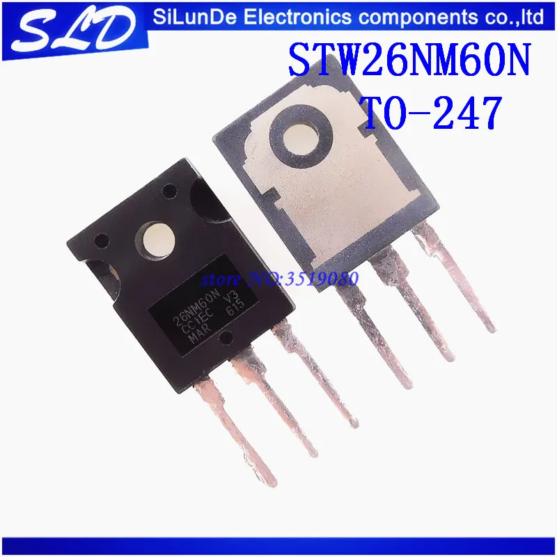 Бесплатная доставка 20 шт./лот STW26NM60N STW26NM60 26NM60N W26NM60 TO247 новые и оригинальные