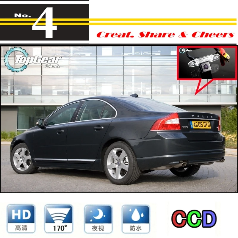 

Liislee Car Camera For Volvo S80 S80L High Quality Rear View Back Up WaterProof Camera PAL / NTSC | CCD With RCA Standard