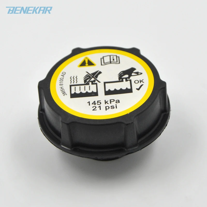 Benekar Coolant Water Radiator Bottle Expansion Tank Cap 3M5H8100AD for