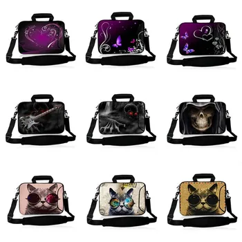 

Laptop shoulder pouch 10.1 12.3 13.3 14.4 15.6 17.3 Notebook Messenger bag sleeve computer cover For macbook pro 13 case SB-hot7