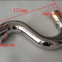 Бас кларнет шеи для ремонта мастерской кларнет части Никель покрытием
