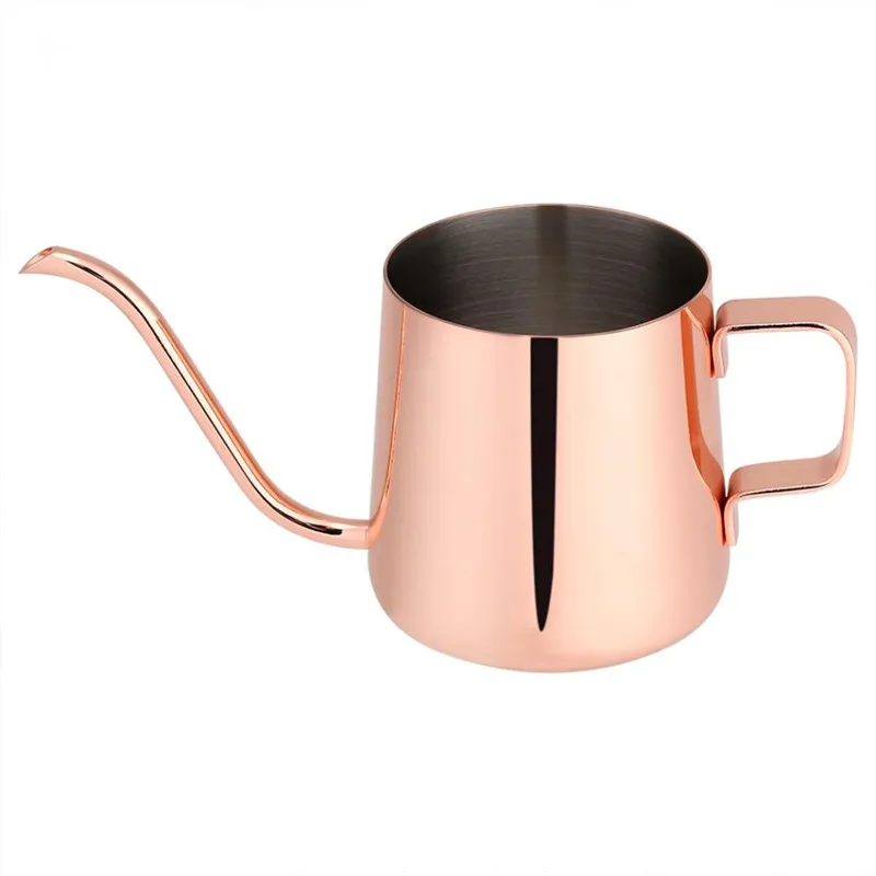 

250ml/350ml Stainless Steel Teapot Drip Coffee Sets Long Spout Kettle Cup Home Kitchen Tea Tool 2019 Coffe Sets