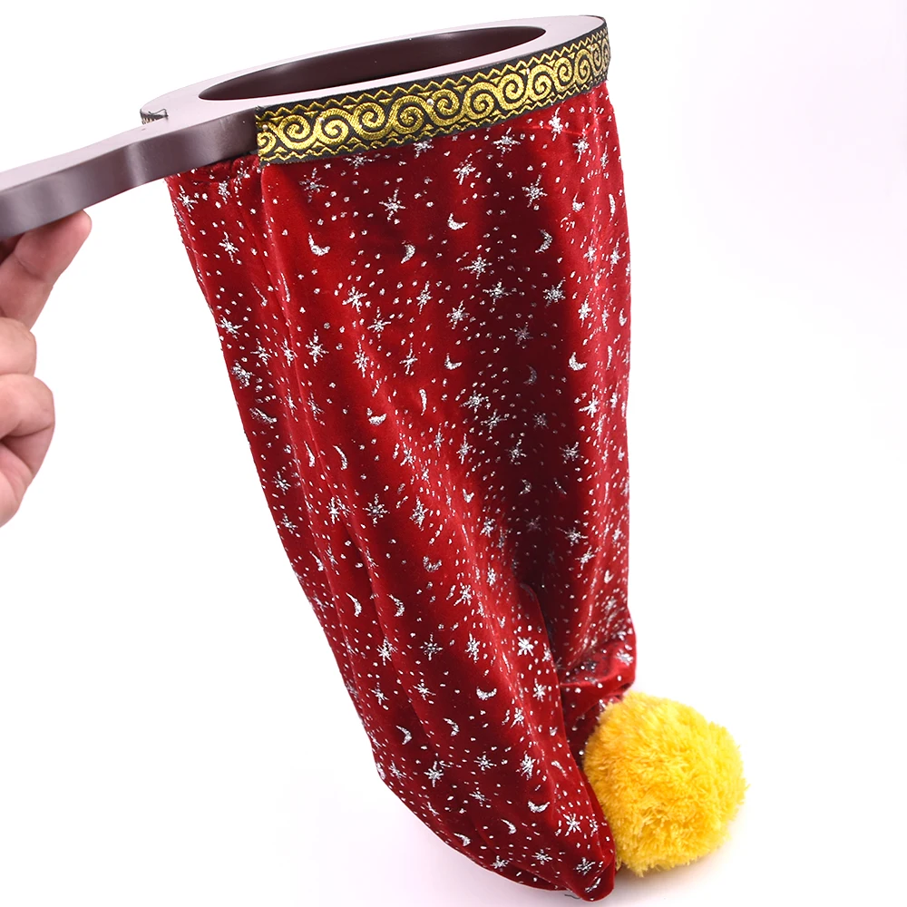 Large Size Change Bag Repeat Zipper (Stars and Moon pattern) Magic Tricks Funny Stage Magic