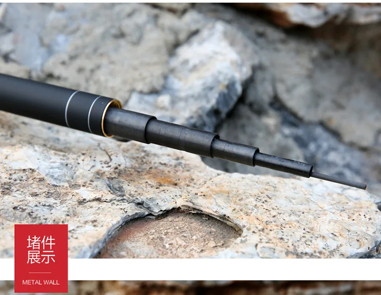 Drop Shipping New Carp Fishing Pole Stream Hand Rod Telescopic Fishing Rod Carbon Fishing Tackle 4.5M 5.4M 6.3M 7.2M