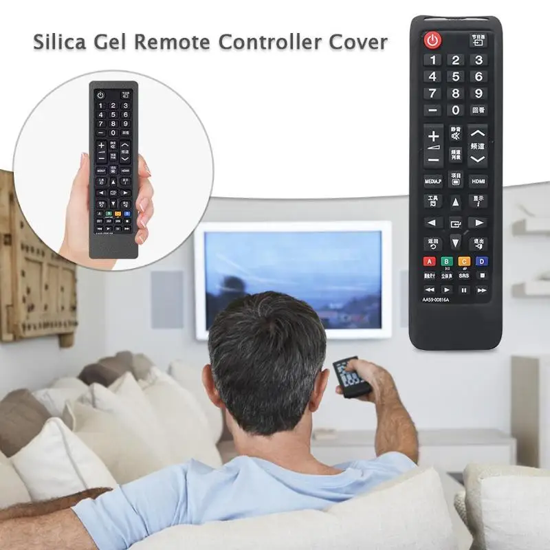 

for Samsung TV AA59-00816A 00813A00611A752A Television Silicone Remote Control Case