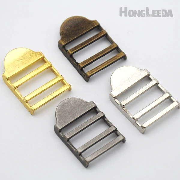 40pcs/lot 20mm metal alloy adjustable buckle bag backpack luggage slide