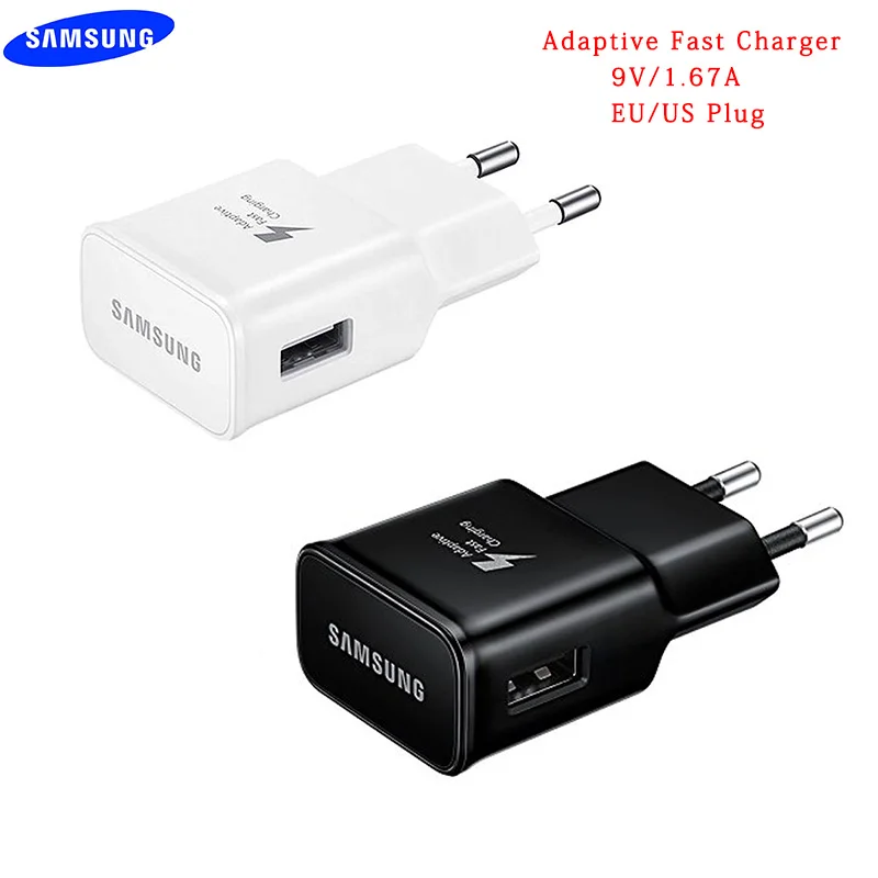 Original Adaptive Fast Charger 9V/1.67A USB Quick Adapter For Samsung