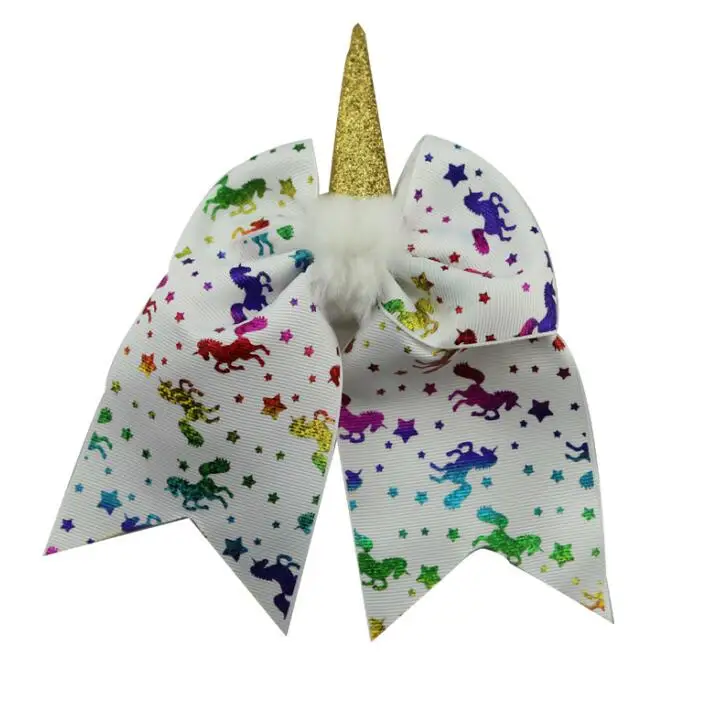 unicorn cosplay ribbon bow