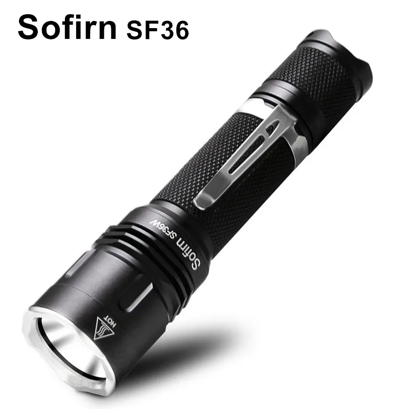 

Sofirn SF36 Tactical LED Flashlight Powerful 18650 Cree XPL2 LED Flashlight 1000LM High Intensity 5 Modes Camping Lanterna LED