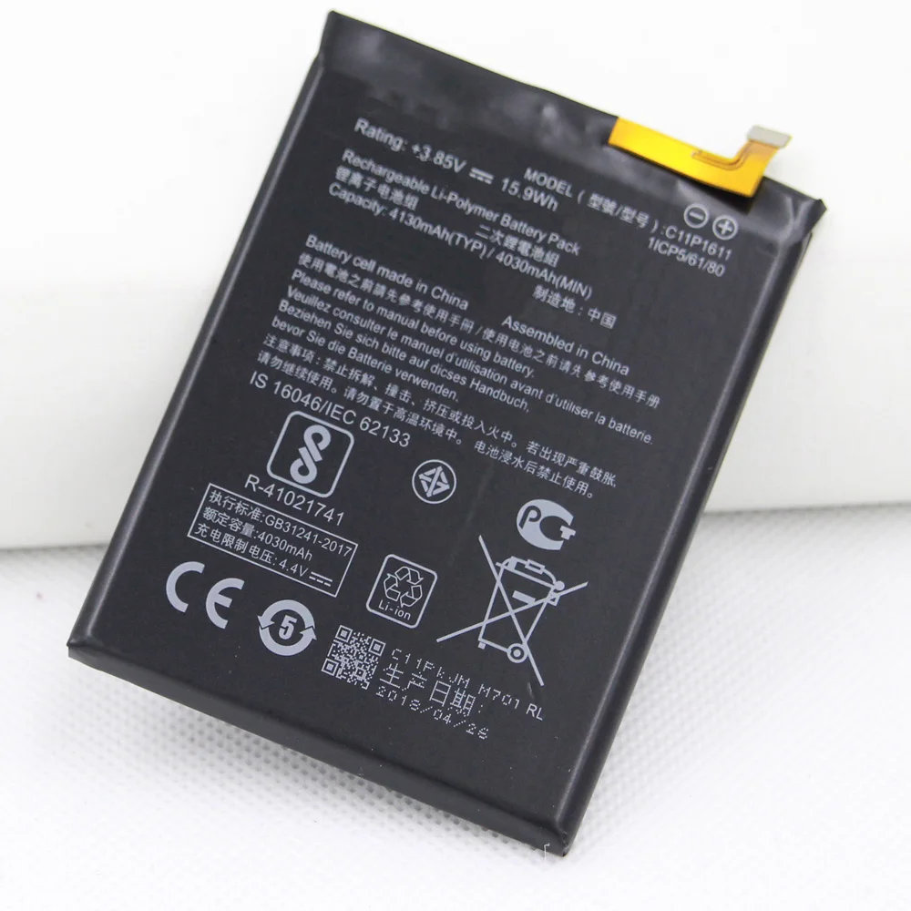 Kopen C11P1611 4030 mAh Telefoon Batterij Voor ASUS Zenfone 3 Max Zenfone3 Max Z3 Max ZC520TL X008DB Batterij Batterijen + Tool